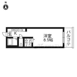 エラブ東福寺の物件間取画像